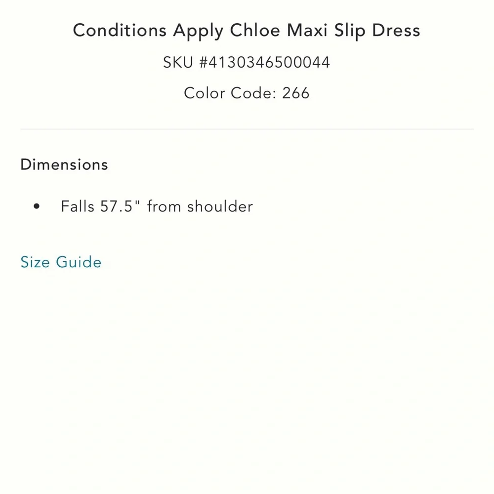 NWOT Anthropologie Conditions Apply Chloe Cat Print Maxi Slip Dress - Picture 6 of 6